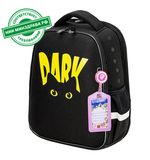 Ранец BRAUBERG FIT, 2 отделения, "Dark cat", 38х27х14 см, 272026