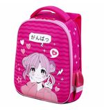 Ранец BRAUBERG KIDS START, 1 отделение, 2 кармана, "Anime style", 35х26х13 см, 272094