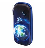 Пенал BRAUBERG, 1 отделение, 1 откидная планка, EVA, 22х10х5 см, "Planet", 272336
