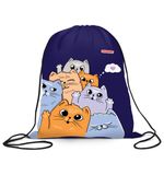 Мешок для обуви ПИФАГОР, 1 отделение, 40х32 см, Cats greetings, 272382