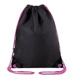 Мешок для обуви BRAUBERG плотный, карман на молнии, подкладка, 43х33 см, Neon Pink, 272428