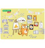 Настольное покрытие BRAUBERG KIDS для труда и творческих занятий, ПВХ, "Artist", 50х35 см, 272358