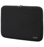 Чехол для ноутбука HEIKKI SLIM 13-14'' (ХЕЙКИ), неопрен, Case, черный, 26х37х2,5 см, 272605