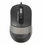 Мышь проводная A4TECH Fstyler FM10, USB, 3 кнопки + 1 колесо-кнопка, оптическая, черная, 1147673