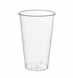 Стакан одноразовый пластиковый, прозрачный, сверхплотный, 500 мл, "Bubble Cup", ВЗЛП, 1021ГП