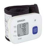 Тонометр OMRON RS2 (HEM-6121-RU), манжета 13,5-21,5 см, автоматический, на запястье, питание 2хААА