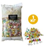 Карамель ассорти МИНИ "Fruit", 11 вкусов с желейными начинками, 1 кг, BAYAN SULU, 1050000009