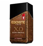 Кофе молотый в растворимом EGOISTE "X.O", 100 г, стеклянная банка, сублимированный, ШВЕЙЦАРИЯ, EG10009008