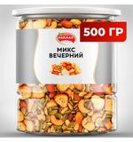 Ореховая смесь NARMAK "Микс Вечерний" семена тыквы, миндаль, кешью, арахис, сухари, 500 г