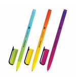 Ручка шариковая BRAUBERG GRADE, СИНЯЯ, корпус soft-touch, пишущий узел 0,7 мм, линия письма 0,35 мм, 144207