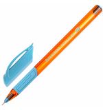 Ручка шариковая масляная с грипом BRAUBERG "Extra Glide GT Sky Blue", СВЕТЛО-СИНЯЯ, игольчатый узел 0,7 мм, линия письма 0,35 мм, 144074