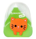 Корректирующая лента BRAUBERG KIDS "Котенок", 5 мм х 6 м, корпус ассорти, блистер, 272494