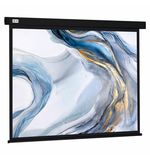 Экран Cactus Wallscreen CS-PSW-180X180-BK, 180x180 см, 1:1, настенно-потолочный, черный, PSW-180x180-BK