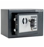 Сейф мебельный DASWERK SC-170EL (170х230х170 мм), электронный замок, графит, 291338