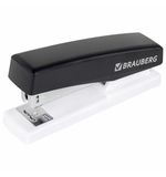 Степлер №24/6, 26/6 BRAUBERG "STYLE MAX", до 30 листов, черный, 272749