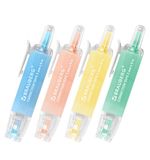 Корректирующая лента BRAUBERG PASTEL 360, 5 мм х 6 м, ассорти, автоматическая, блистер, 272662
