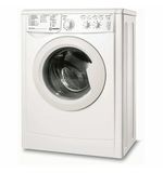 Стиральная машина INDESIT IWSC 6105, 1000 об/мин, 6 кг, фронтальная загрузка, 16 программ, белая, 869990767720