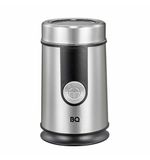 Кофемолка BQ (БИ-КЬЮ) CG1000, мощность 300 Вт, вместимость 50 г, стальная, 86189611