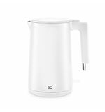 Чайник электрический с двойными стенками BQ (БИ-КЬЮ) KT1720P, 1,5 л, 2200 Вт, белый, 86198280