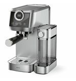 Кофеварка рожковая CENTEK CT-1170, 1350 Вт, объем 1,3 л, 20 бар, автоматический капучинатор, серая