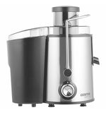 Соковыжималка CENTEK CT-1209, 600 Вт, стакан 0,5 л, емкость для жмыха 1,5 л, металл, сталь/черный