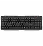 Клавиатура беспроводная DEFENDER Element HB-195 RU, USB, 114 клавиш, черная, 45195