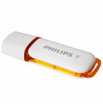 Флеш-диск 4 GB PHILIPS SNOW, разъем USB 2.0, зеленый, FM04FD70B/97