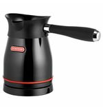Турка электрическая CENTEK CT-1098, 0,5 л, 480 Вт, механическое управление, стальная, черная, CT-1098 SS