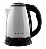 Чайник CENTEK CT-1068, 2 л, 2000 Вт, закрытый нагревательный элемент, сталь