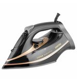 Утюг CENTEK CT-2346, 3200 Вт, керамическое покрытие, антикапля, антинакипь, черный/золотой, CT-2346 GOLD