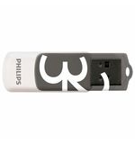 Флеш-диск 32 GB PHILIPS VIVID, разъем USB 2.0, черный, FM32FD05B/97