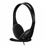 Наушники с микрофоном (гарнитура) A4TECH HU-9, проводные, 1.8 м, USB, черные, 1530266