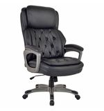 Кресло BRABIX PREMIUM "Regal EX-557", НАГРУЗКА до 150 кг, пружинный блок, экокожа, черный, 532945