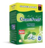 Таблетки для посудомоечных машин 150 шт., CLEAN&FRESH ALL-IN-1, Cd13150