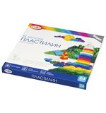 Пластилин классический ГАММА "Классический", 24 цвета, 480 г, со стеком, картонная упаковка, 281036