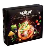 Чай MAITRE "Сочный чай", ассорти 6 вкусов, НАБОР 30 пакетиков по 2 г, бак039