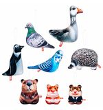 Игрушка мягкая "ЖИВОТНЫЙ МИР", ассорти, высота 16-23 см, FANCY, PRIBO1