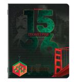Тетрадь предметная ДАТЫ 48л, TWIN-лак, ГЕОМЕТРИЯ, клетка, подсказ, BRAUBERG, 405127