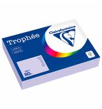 Бумага цветная CLAIREFONTAINE, А4, 80 г/м2, 500 л., пастель, бледно-лиловый, Франция,, 1872PC