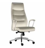 Кресло BRABIX PREMIUM Adept EX-752, синхромеханизм, алюминий, экокожа, бежевое, 532931
