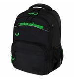Рюкзак BRAUBERG FORCE, 2 отделения, 5 карманов, Neon green, 39х28х17 см, 273153