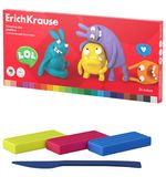 Пластилин классический ERICH KRAUSE "Jolly Friends", 24 цвета, 432 г, со стеком, 61350