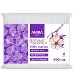 Ватные палочки 400 шт., AMRA, пакет, 1264