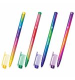 Ручка гелевая BRAUBERG GRADE NEON, ЧЕРНАЯ, игольчатый узел 0,5 мм, линия письма 0,3 мм, 144285