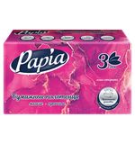 Полотенца бумажные (1 пачка – 100 листов) PAPIA (H3) UNIT PACK, 3-слойные, 23х20,5 см, V-сложение, 5090823