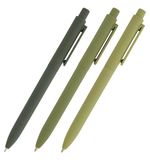 Ручка шариковая автоматическая BRUNO VISCONTI "SoftClick Verde", СИНЯЯ, корпус ассорти, 0,5 мм, 20-0403