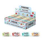 Ластик ароматизированный FUNSTER (ФАНСТЕР) "SWEET", 54х23х10 мм, скошенный, картонный держатель, экологичный ПВХ, ассорти, 272727