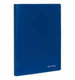 Папка на 2 кольцах А4 BRAUBERG UNIVERSAL, 25 мм, синяя, до 170 листов, 0,5 мм, 273030
