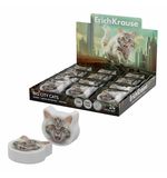 Ластик фигурный ERICH KRAUSE "Big City Cats", 25,6х25,3х7 мм, 63061