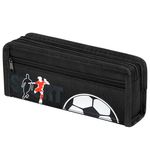 Пенал ЮНЛАНДИЯ ЮНИОР, 2 отделения, полиэстер, "Sport", 21х8х6 см, 273812